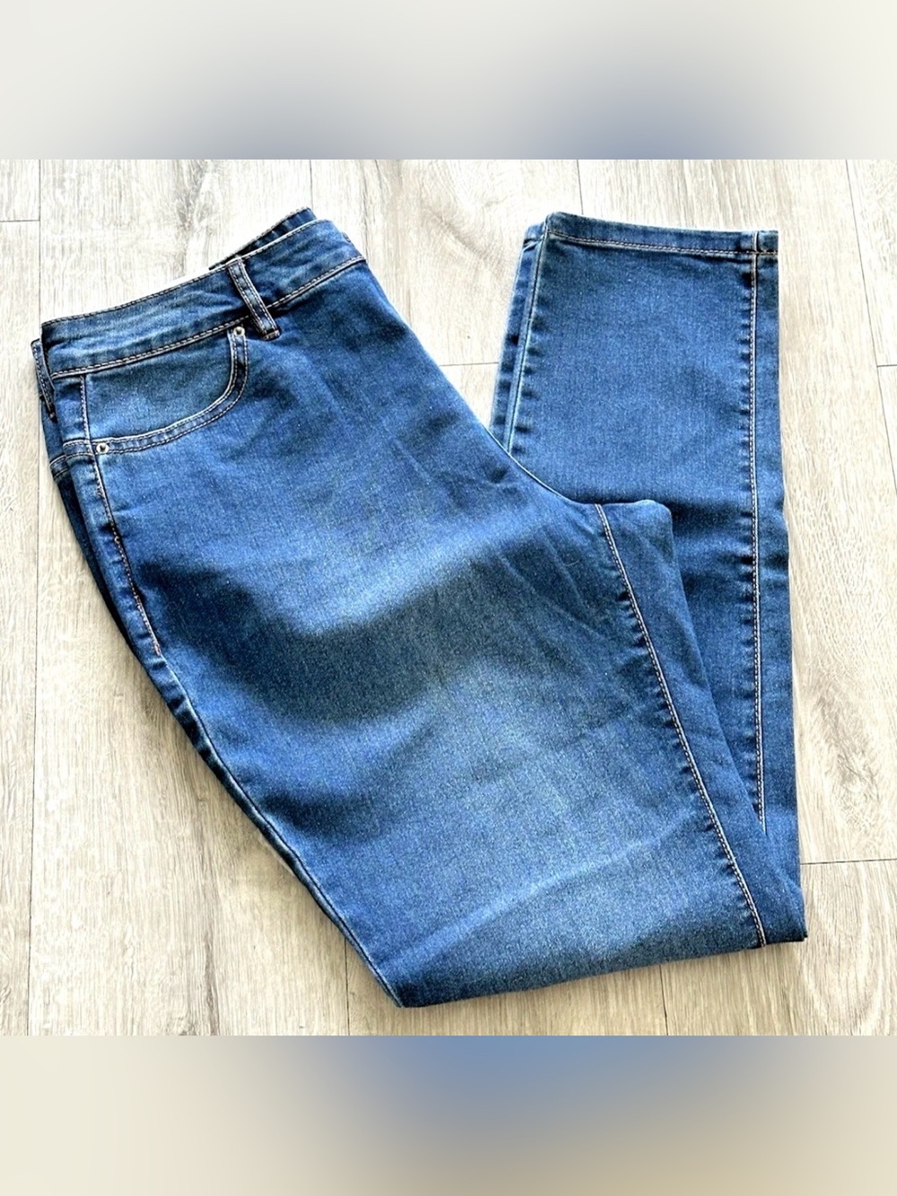 NWT Missy 30 (US 9/10) Route 66 RT66 Denim at Once Jeans Medium Wash